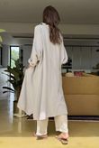 Made in Italy Paulo Pillow Cotton Sailor Dress Stone /9 =